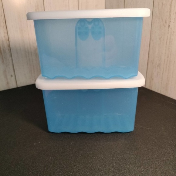 Tupperware Fridge Smart mini containers #4735 with lids #4736 (E8) - Picture 3 of 10